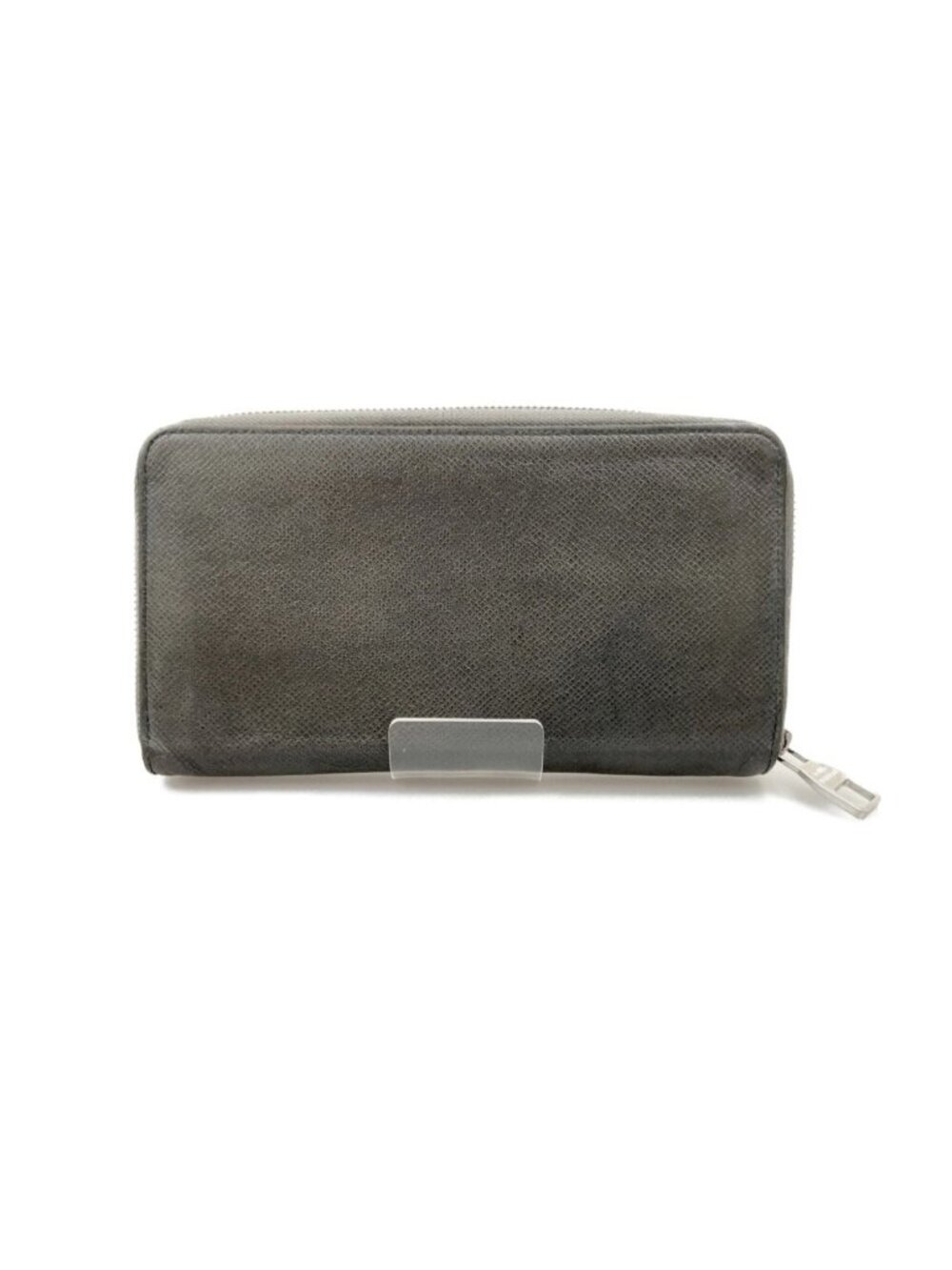 Louis Vuitton Taiga Zippy Organizer Zip Around Wallet Gray